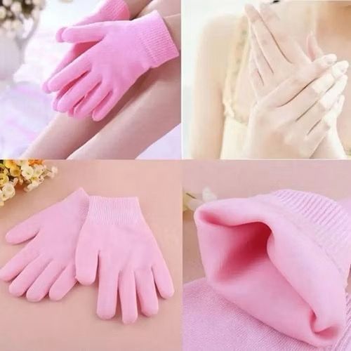 Par de Luvas Hidratante em Gel Para Mãos Rachadas