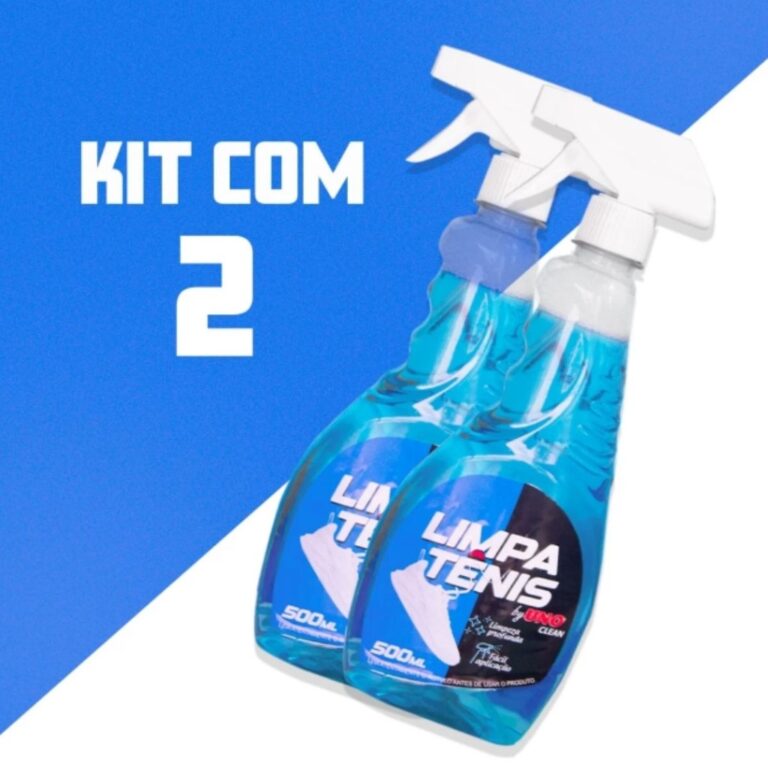kit 2 Limpa Tênis Spray Premium Provita Limpeza P