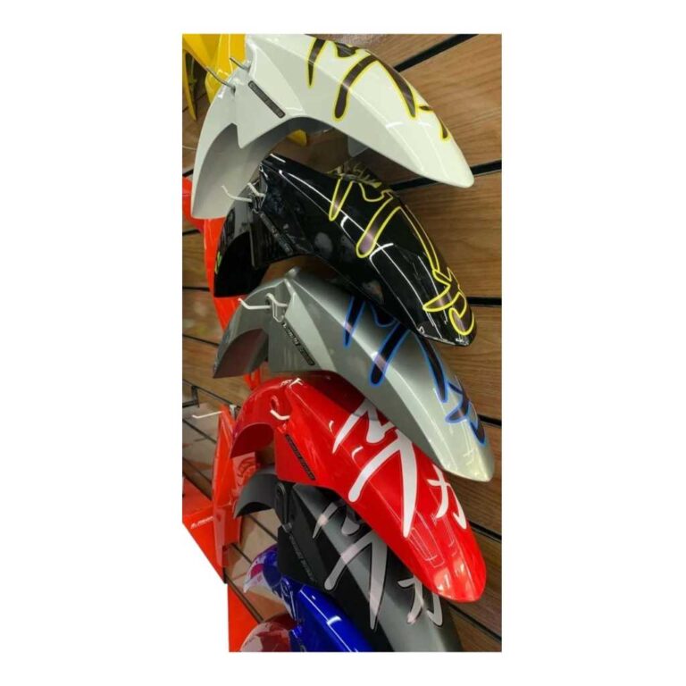 Adesivo Do Paralama Hayabusa  23CM X 14CM Titan/fa