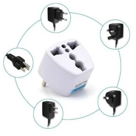 Adaptador Tomada Universal Padrão Europeu Uk Para