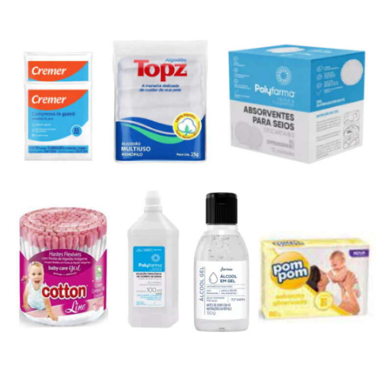 Kit Cuidado com Mamãe e Recém Nascido Maternidad