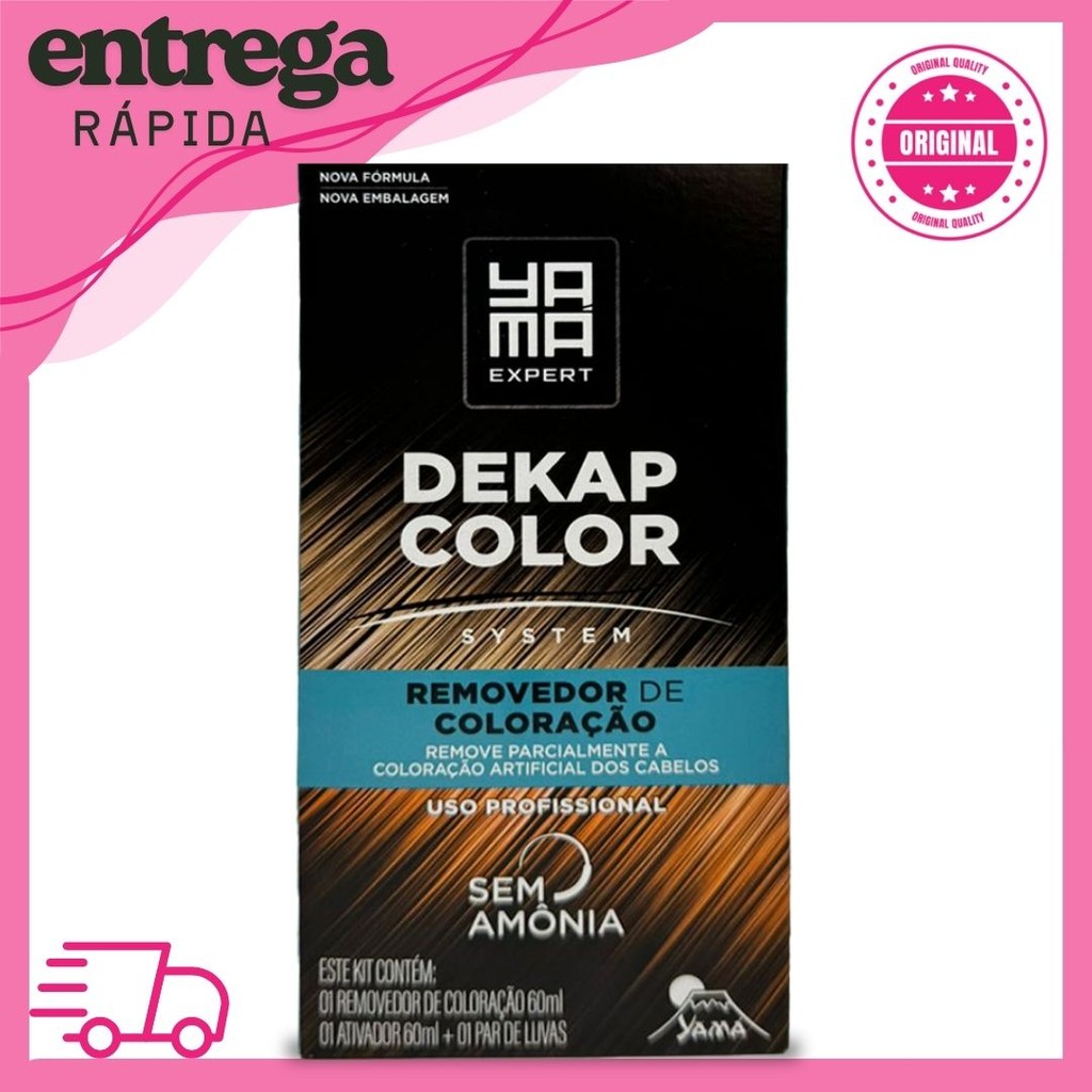 Yamá Dekapcolor System Removedor de Coloração – 120ml