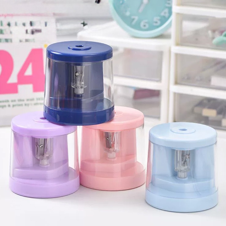 Apontador De Lápis Elétrico Infantil Automático