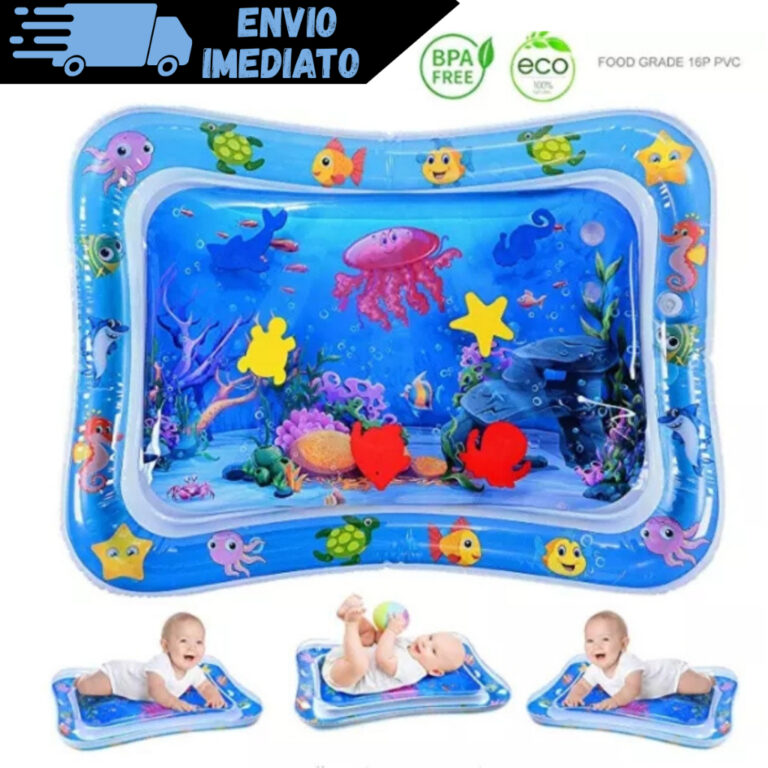Tapete Infantil Bebê Inflável Água Atividades S