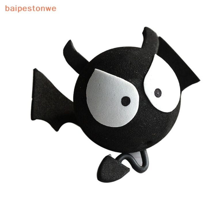 [Bolas De Antena Lovely Black Big Eyes BAT Decorat