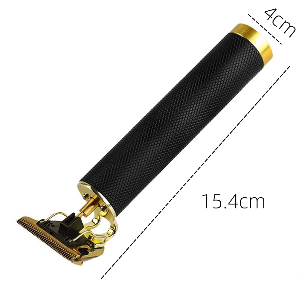 Máquina De Cortar Cabelo Para Barba Masculina Aparador De Barbear Portátil Usb Recarregável Barbear