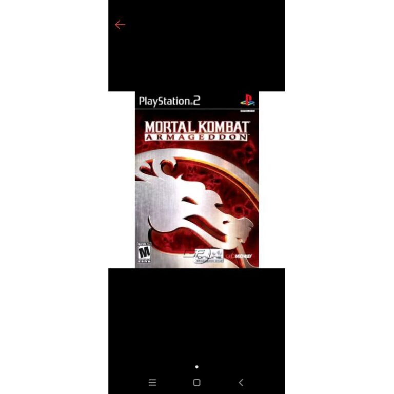 mortal Kombat Armageddon cdi