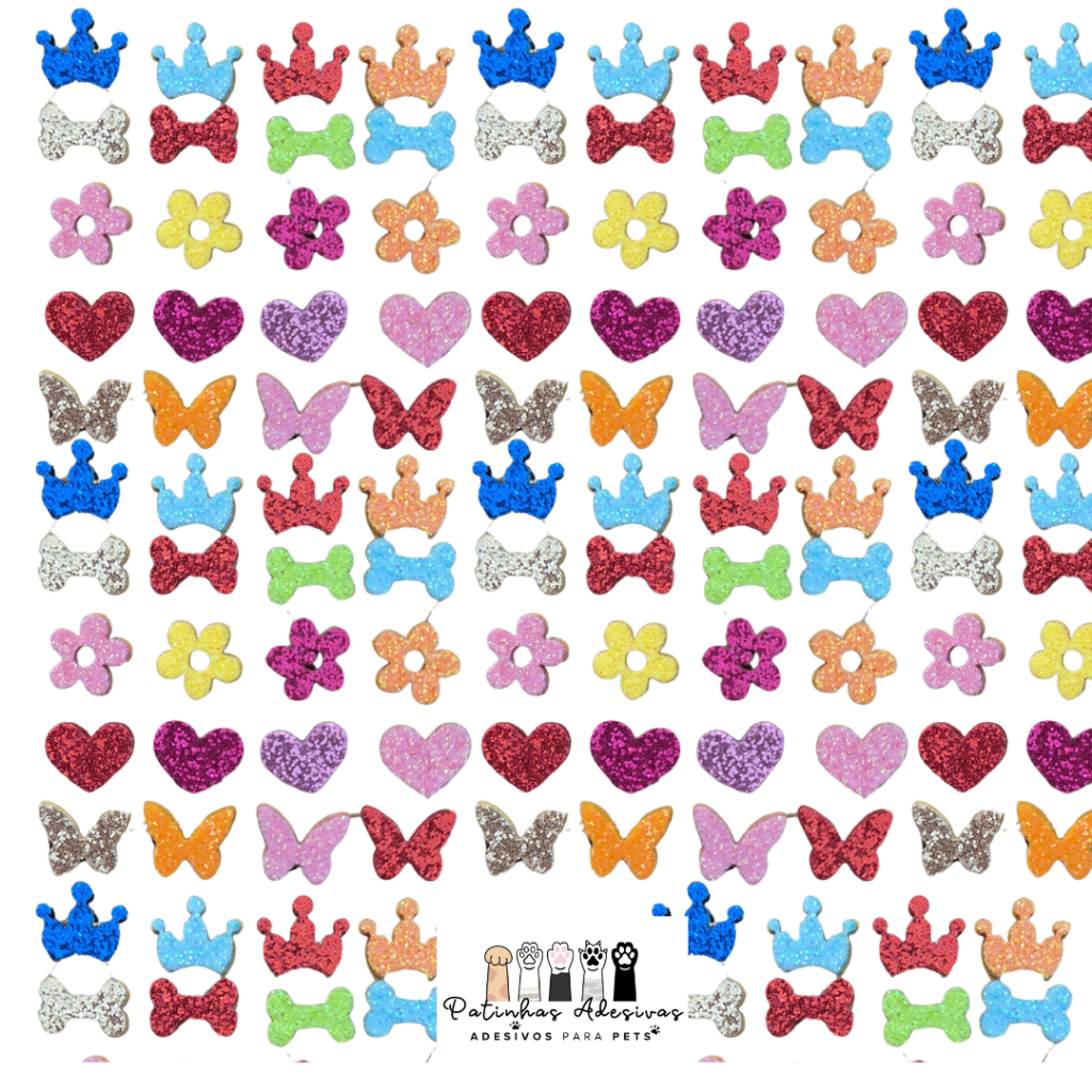 400| 200| 100 MINI Adesivos para Pet – SORTIDOS – Cola IMPORTADA – petshop – banho e tosa