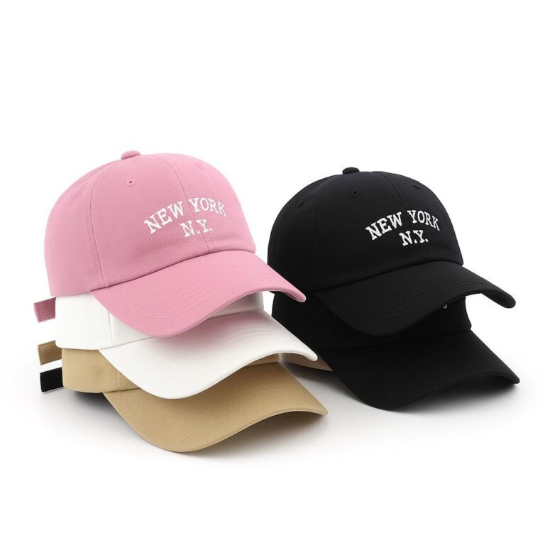 Boné Ny New York Retro Basebol Aba Curva Masculin