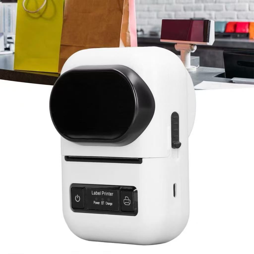 Mini Impressora de Etiquetas Bluetooth Portátil Térmica  Sem Tinta, Prática para Uso Diário