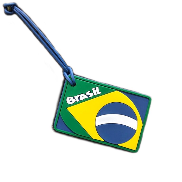 2 Unidades De Tags De Viagem Modelo Brasil