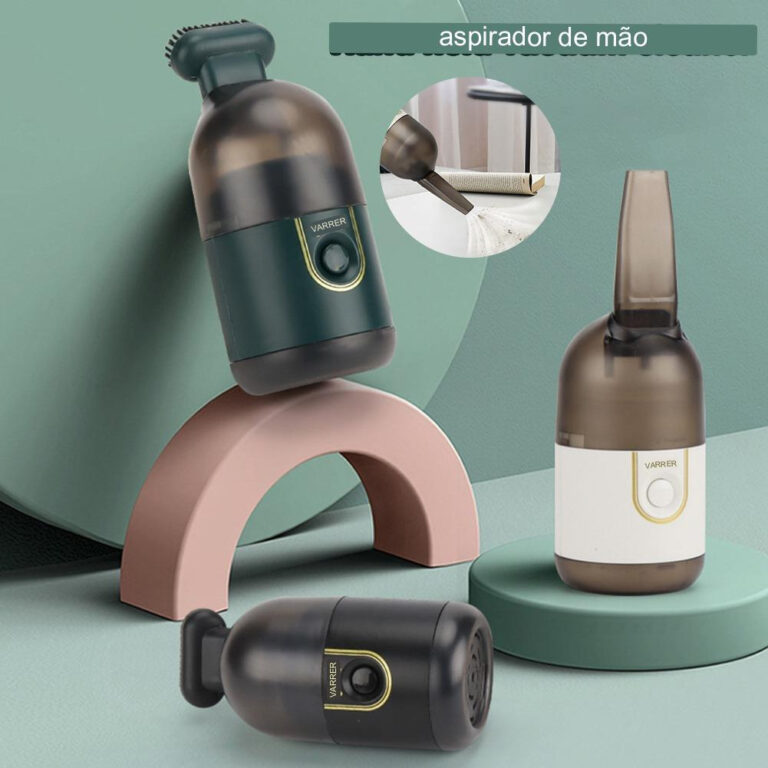 Mini aspirador de pó sem fio aste USB elétrico a