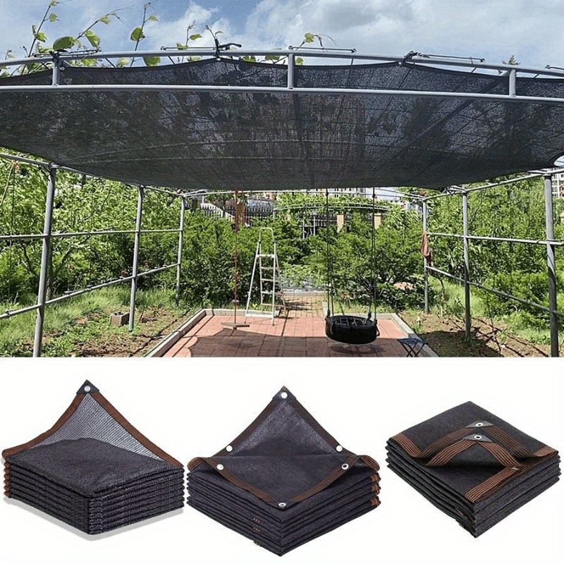 Rede de Sombreamento Anti-UV HDPE 50% – para Plantas de Estufa, Piscina, Carros e Casa, 4×4 Metros/2