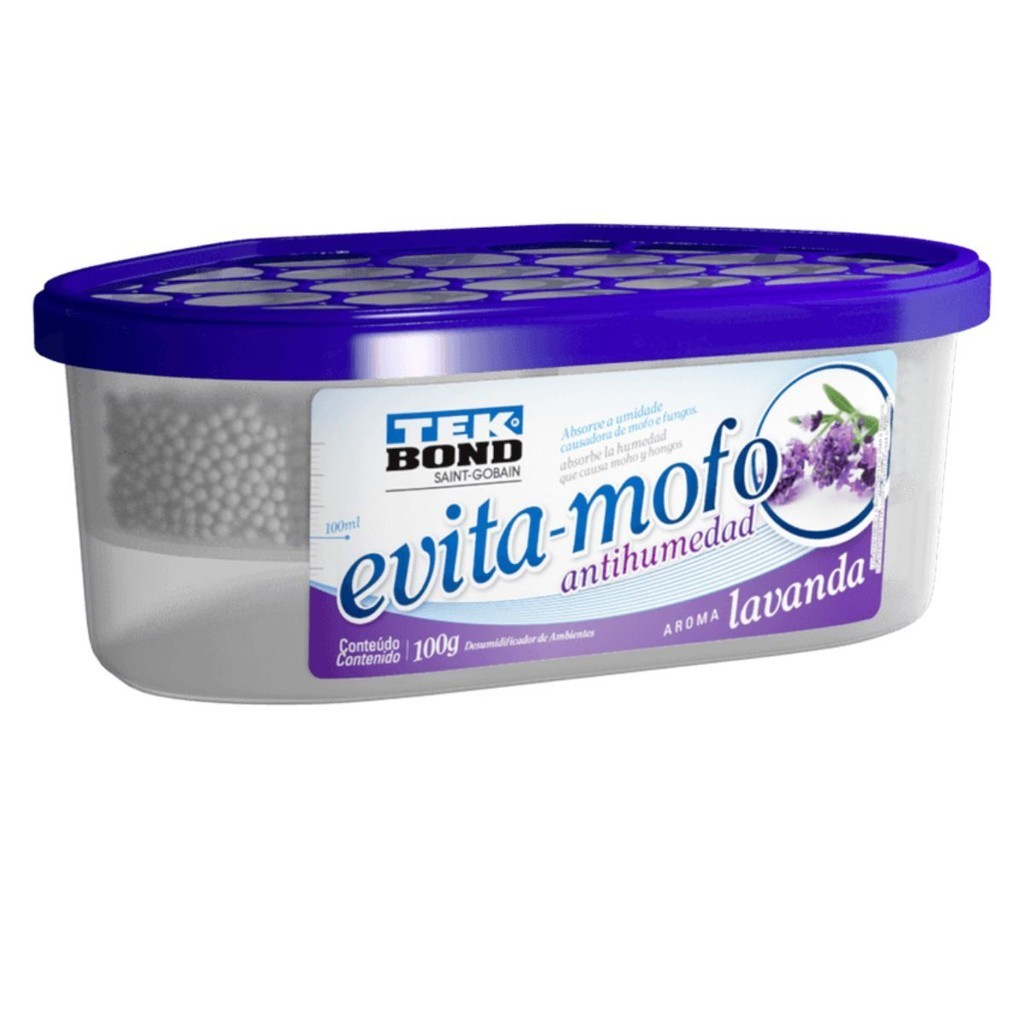 Desumidificador Anti Mofo Fungos 100G Lavanda TekBond