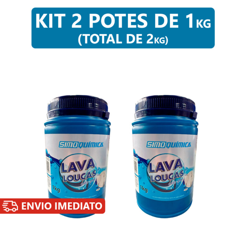 Kit C/2 Sabão Detergente Em Pó para Máquina de 
