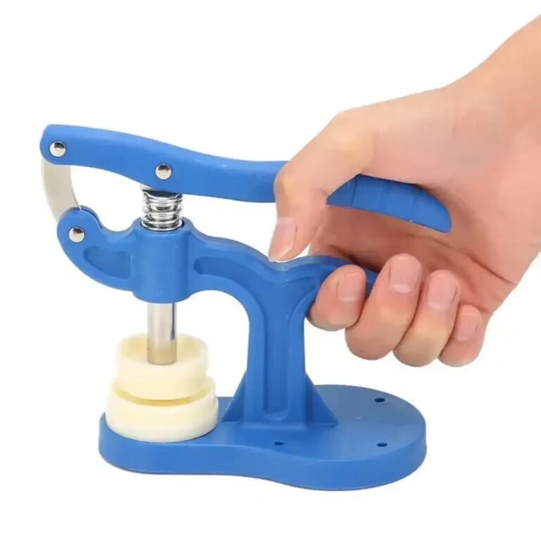 Prensa + 12 Adaptadores Para Manutenção De Reló