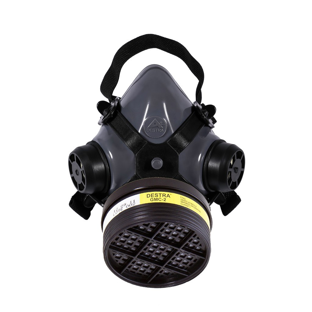 KIT Respirador 1/4 Facial Mig11 S/F + 1 pc Filtro -VO/GA – (Vapor Organico e Gases Acidos )