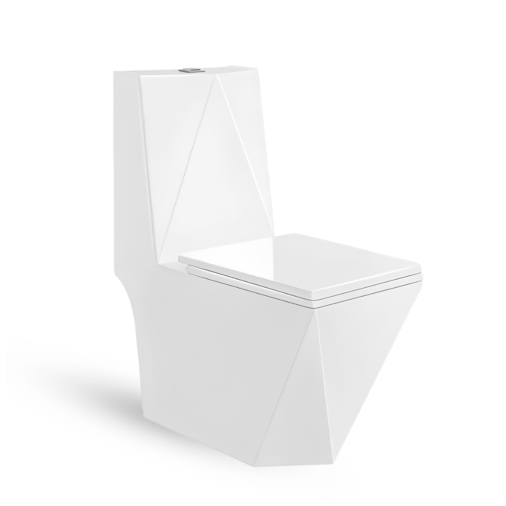 Vaso Sanitário Monobloco Cerâmica Modelo Diamante – VAB0005 Tubrax