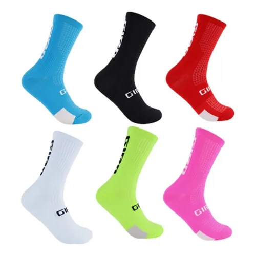 Meia Compressão Esportiva Ciclismo MTB Corrida Ac