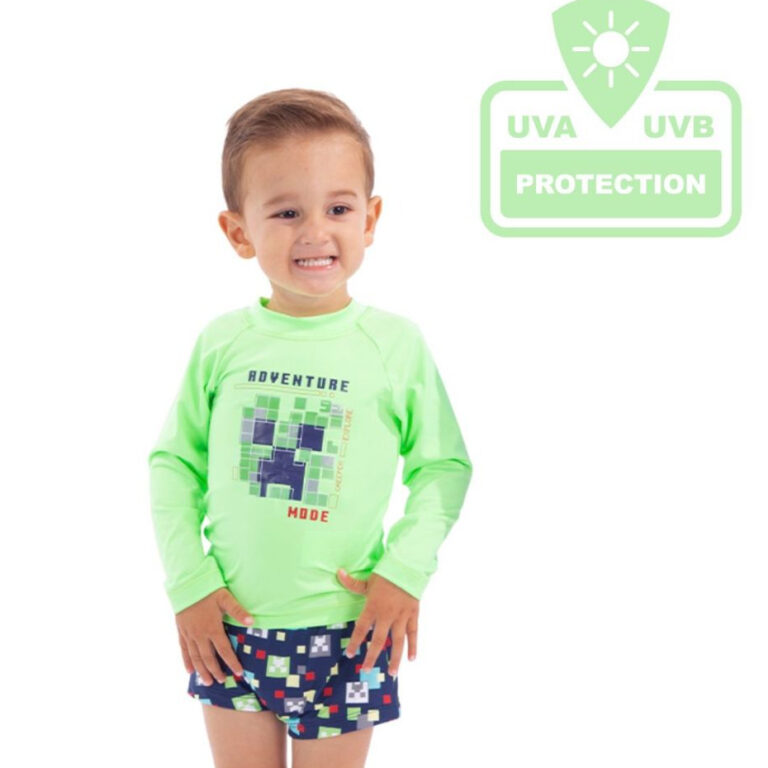 Conjunto Infantil Moda Praia e Piscina Menino com 