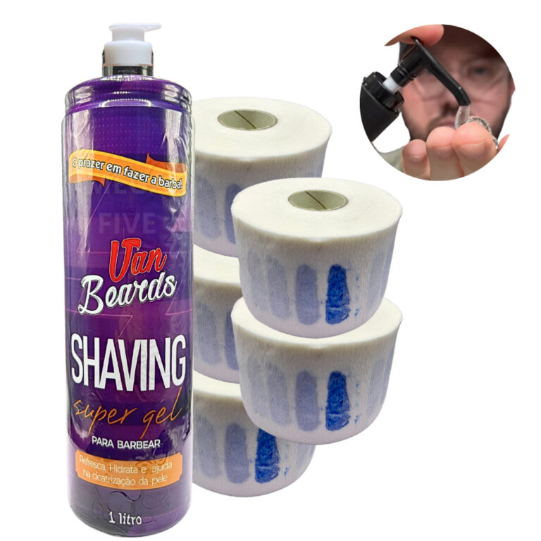 Rolo Com 500 Golas Higiênicas Descartáveis + Sha