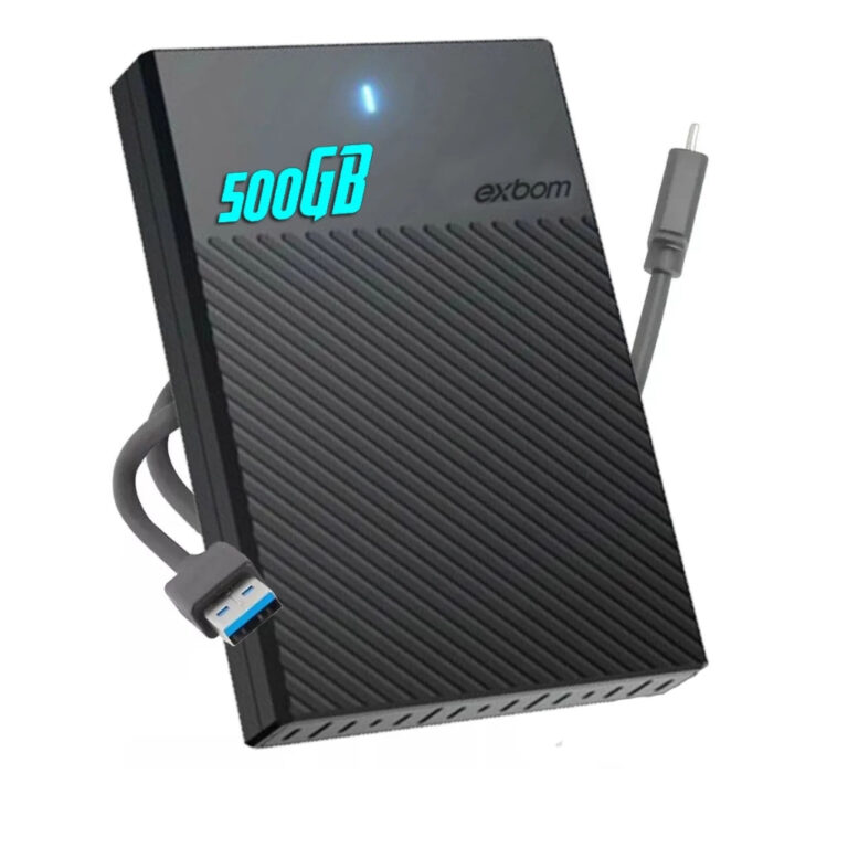 Hd Externo 500 Gb / Exbom Slim Usb 3.0 Portátil P