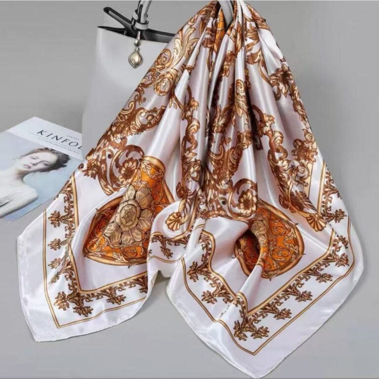 Lenço Feminino  Multiuso +10 Estilos | Cetim 90&#