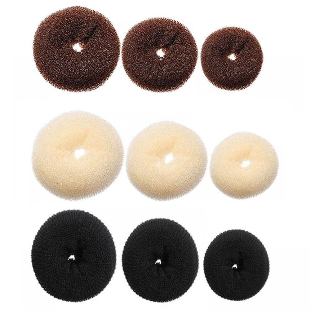 Esponja Rosquinha Acessorio Para Coque Donut Hair