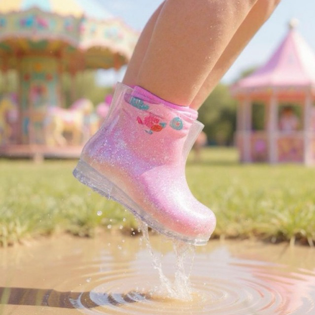 Bota Infantil Galocha Juvenil Masculina Bota Imper