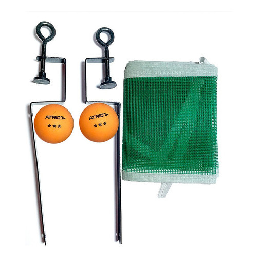Kit Rede Ping Pong Classic Com 2 Bolas Atrio ̵