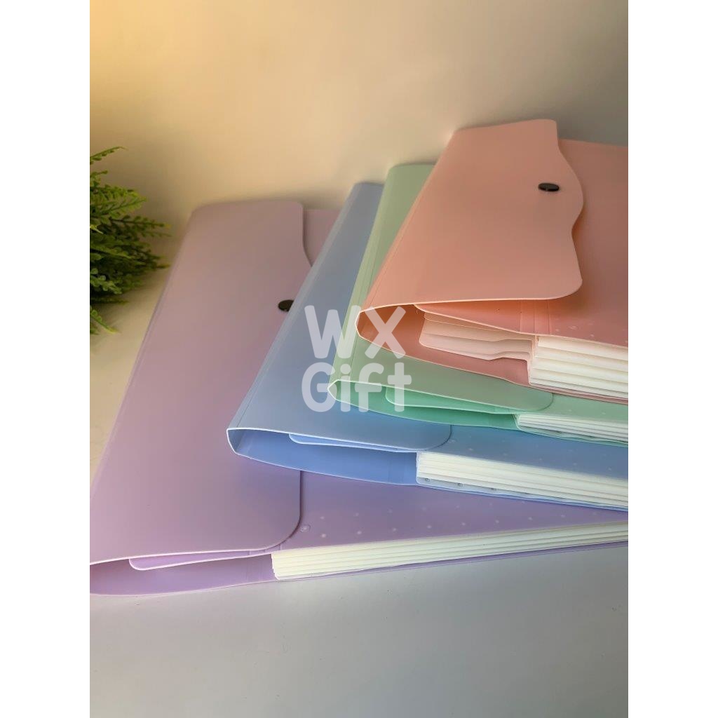 Pasta Arquivo A4 com 5 Divisórias – Interponte / WX Gift