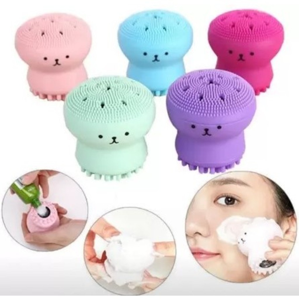 KIT 12 Pcs Esponja Buchinha De Lavar Rosto Polvo Esfoliante Massageador