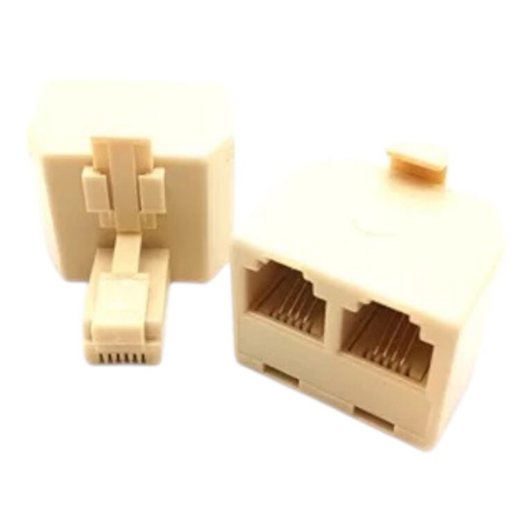 Divisor de RJ11 macho para 2 ou 3 Femêa, Divisor
