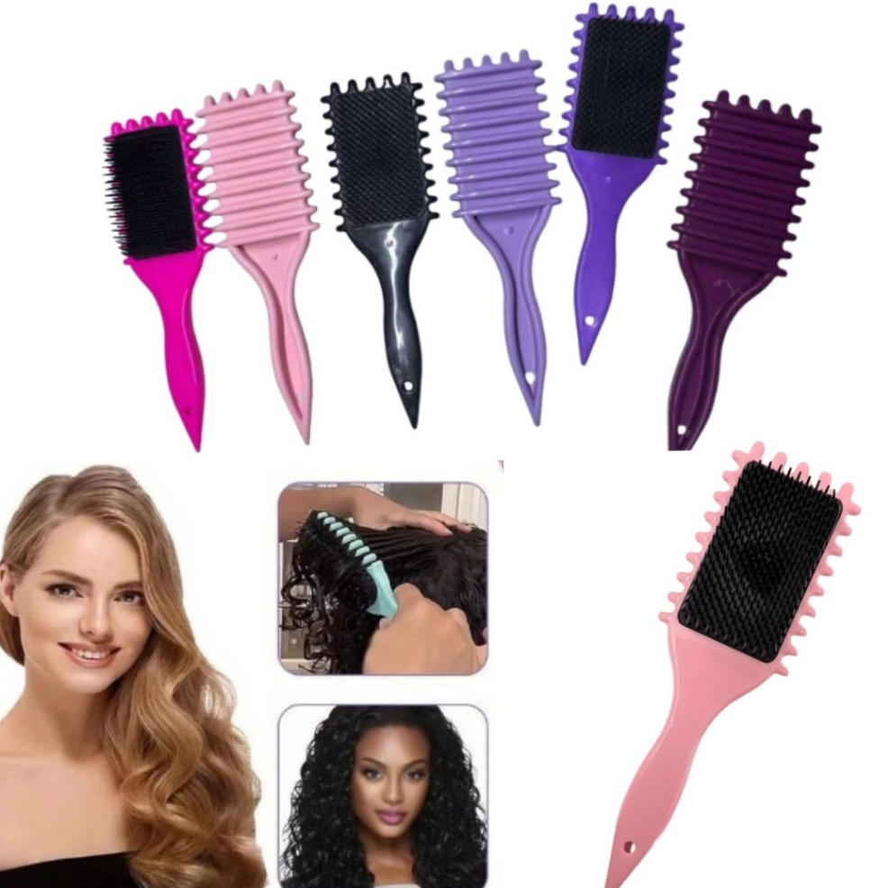Escova de Cabelo com Cerdas de Javali Com Dentes para Reduzir a Pressão e Separação Garantindo Cacho