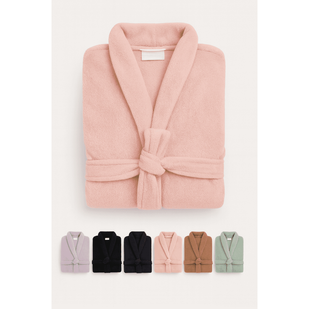 Roupão de Banho Microfibra Adulto Feminino Super Macio Inverno