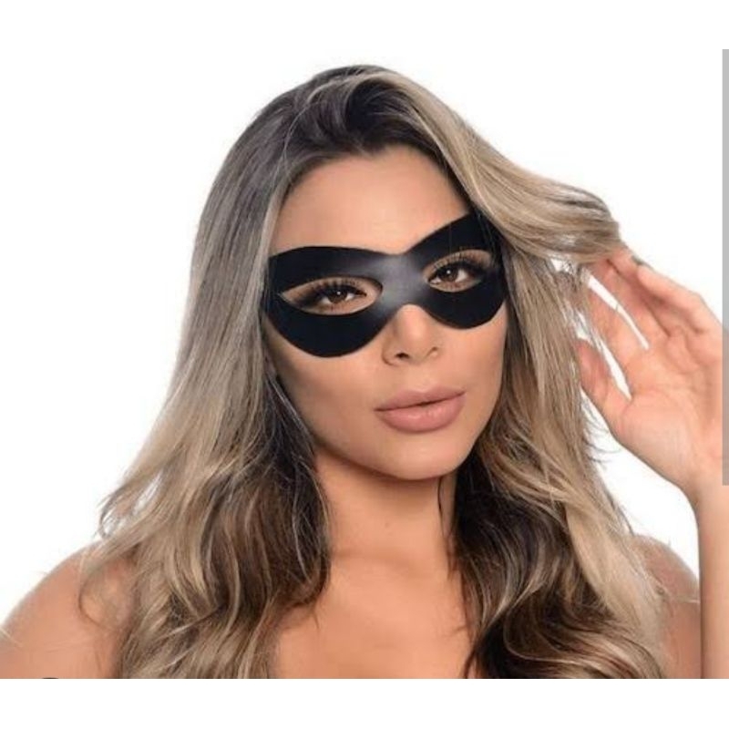 Máscara tiazinha GATINHA VENDA OLHOS  – Fantasias BDSM