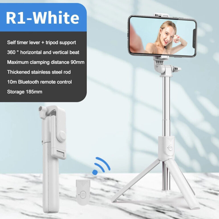 Bastão Pau de Selfie Retrátil Bluetooth suport t
