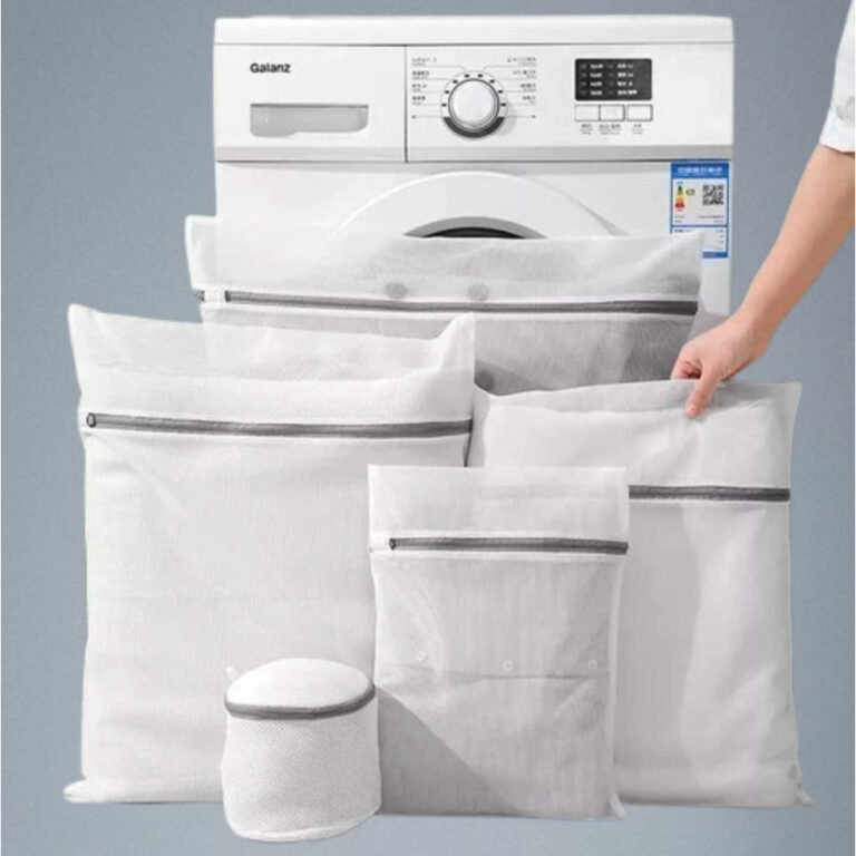 Kit Com 5 Sacos De Lavar Roupas Protetor De Roupa 