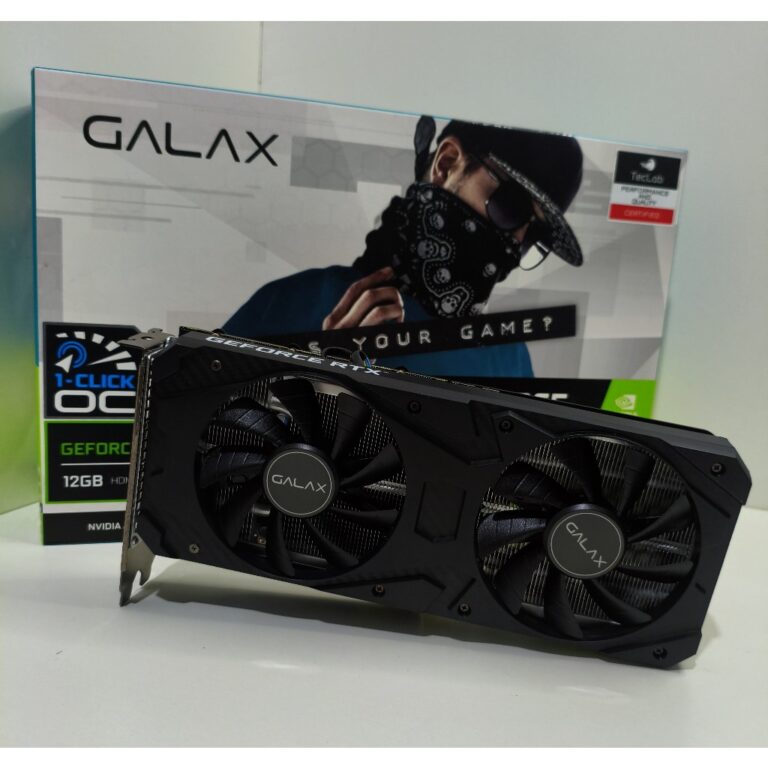 GALAX GeForce RTX 3060 12GB, NF e Garantia de 6 Me