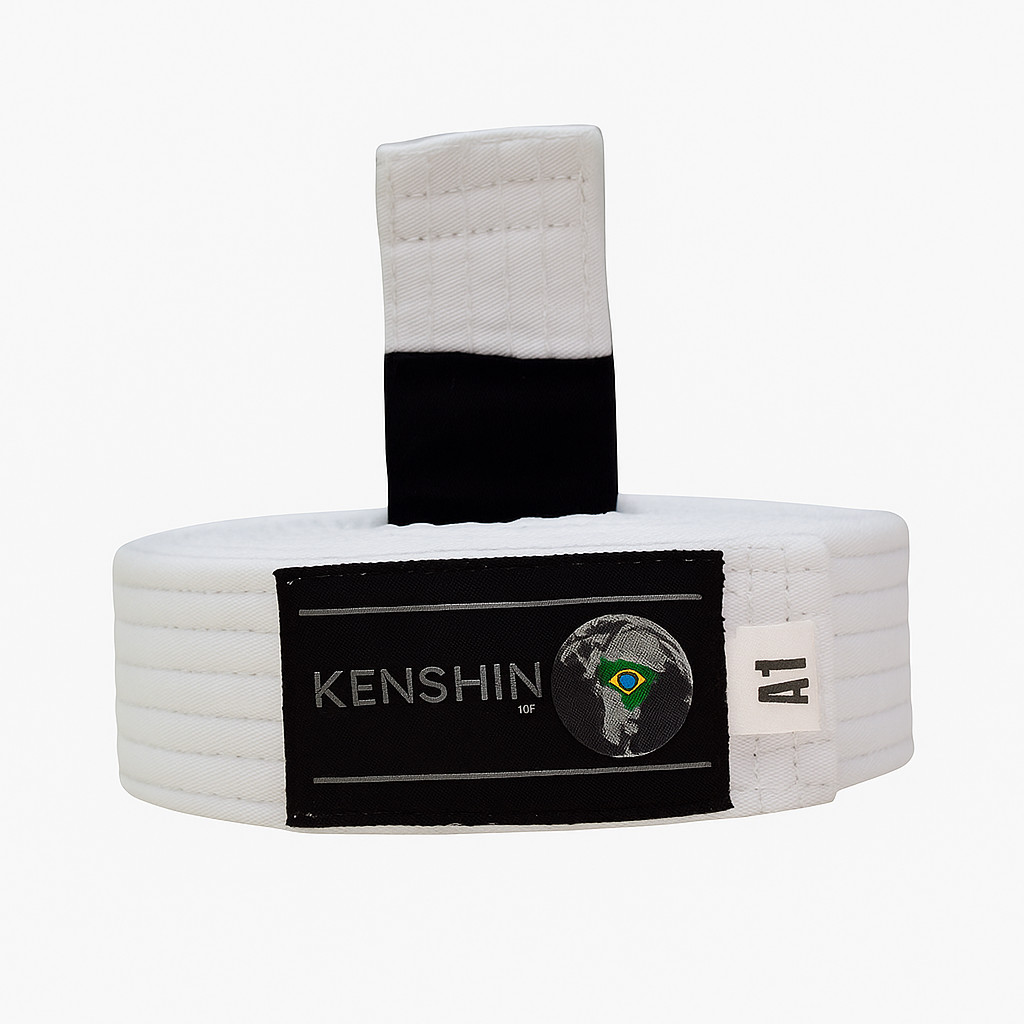 Faixa Kenshin para Jiu-Jitsu  Profissional, Resistente e Confortável