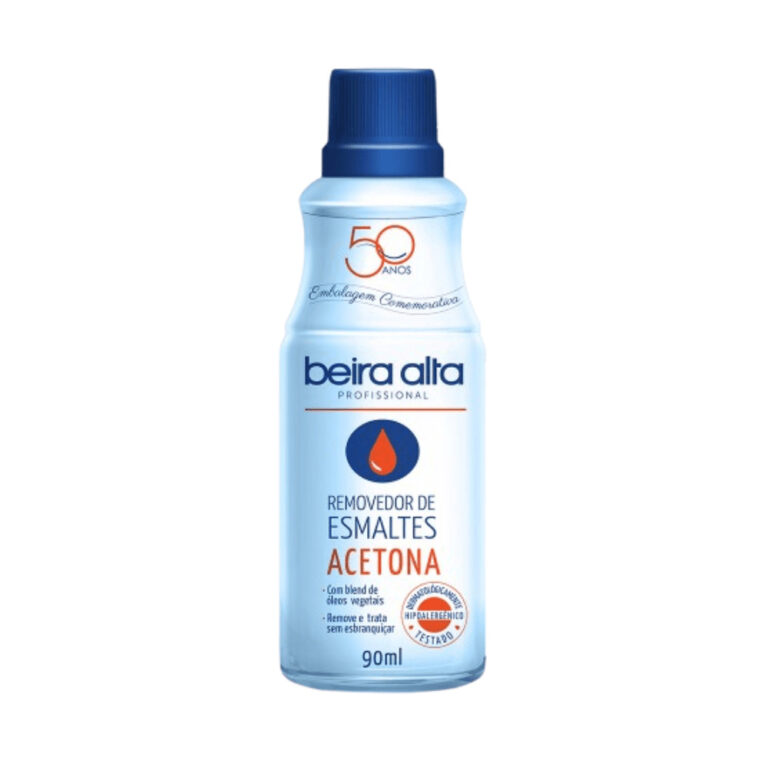 Removedor de Esmalte Beira Alta Acetona 90ml