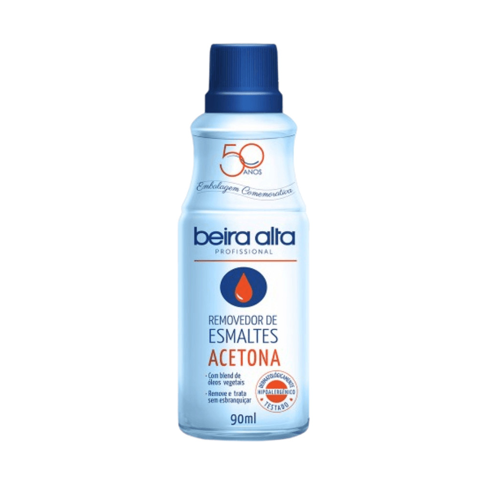 Removedor de Esmalte Beira Alta Acetona 90ml