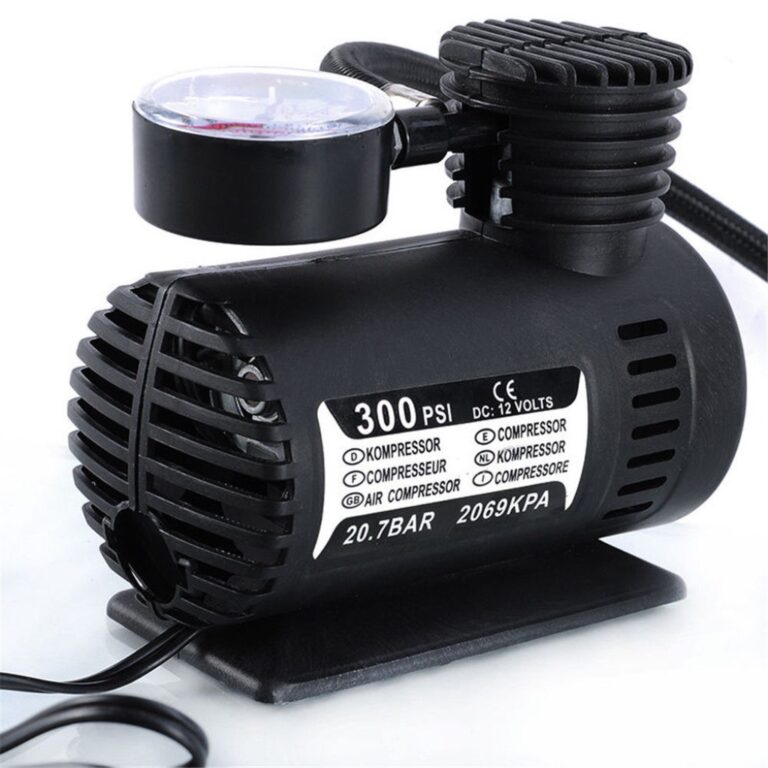 Mini Compressor De Ar 12v Bomba Encher Ar Carro Mo
