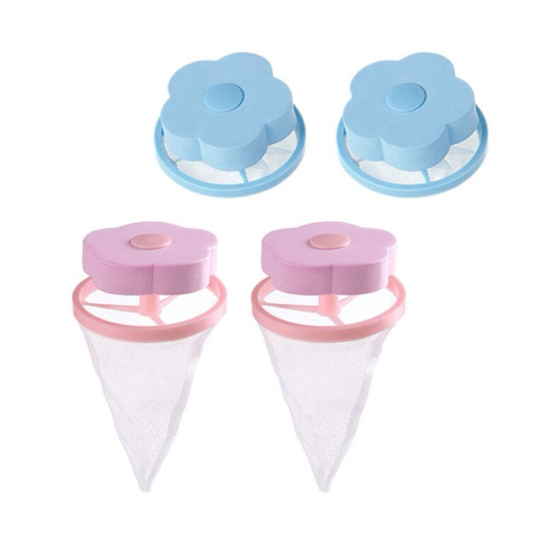 Kit 4 Filtro Tira Pelos Fiapos Maquina Papa Bolinh