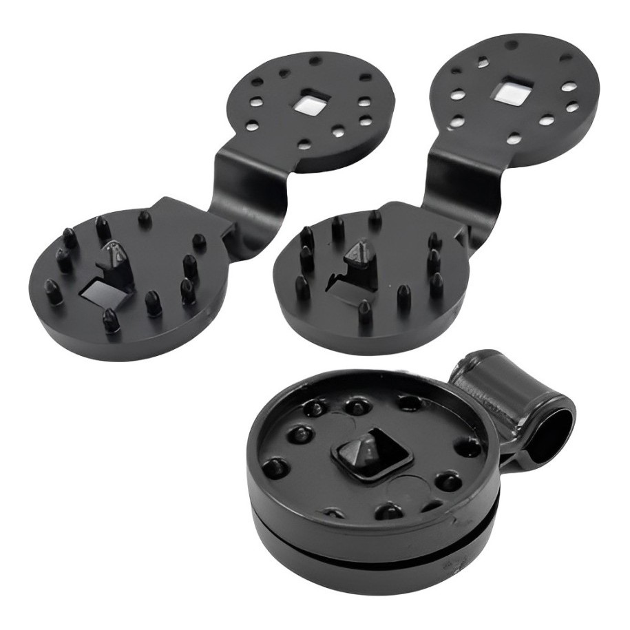 Kit 100 Presilha, Clips Plásticos, Prendedor, Grampos Para Fixar Sombrites Lonas ou Telas