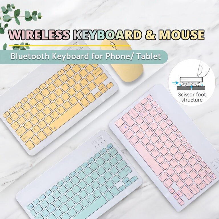 Combo Teclado e Mouse Bluetooth Blueconnect 5.2 Du