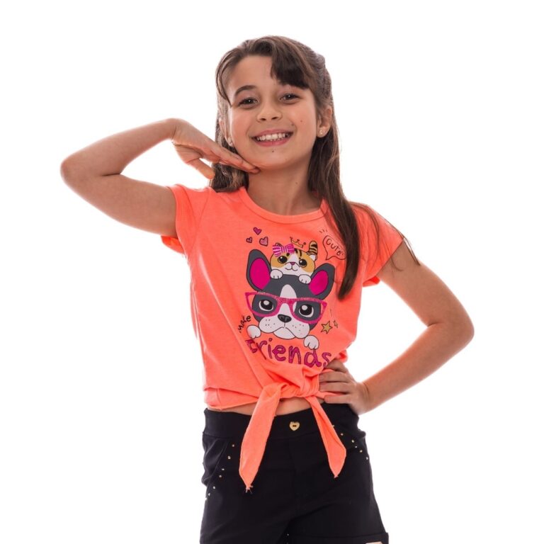 Blusinha Juvenil De Amarrar Menina 1001-1002-1003-