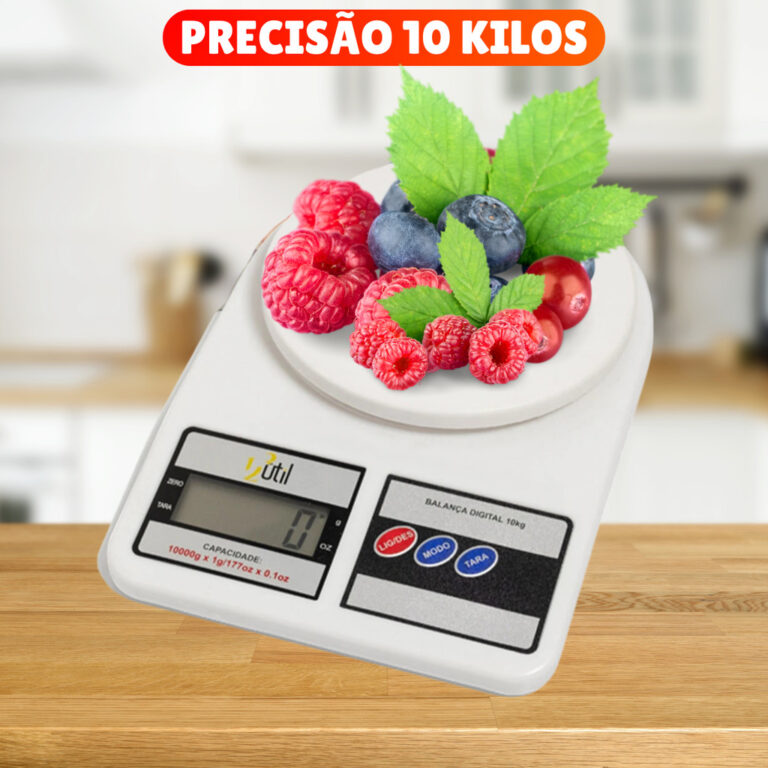 Balança De Cozinha Digital Até 10KG