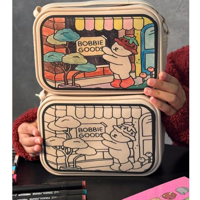 Bolsa Para Colorir Bobiies Godss Menina Estilo e D