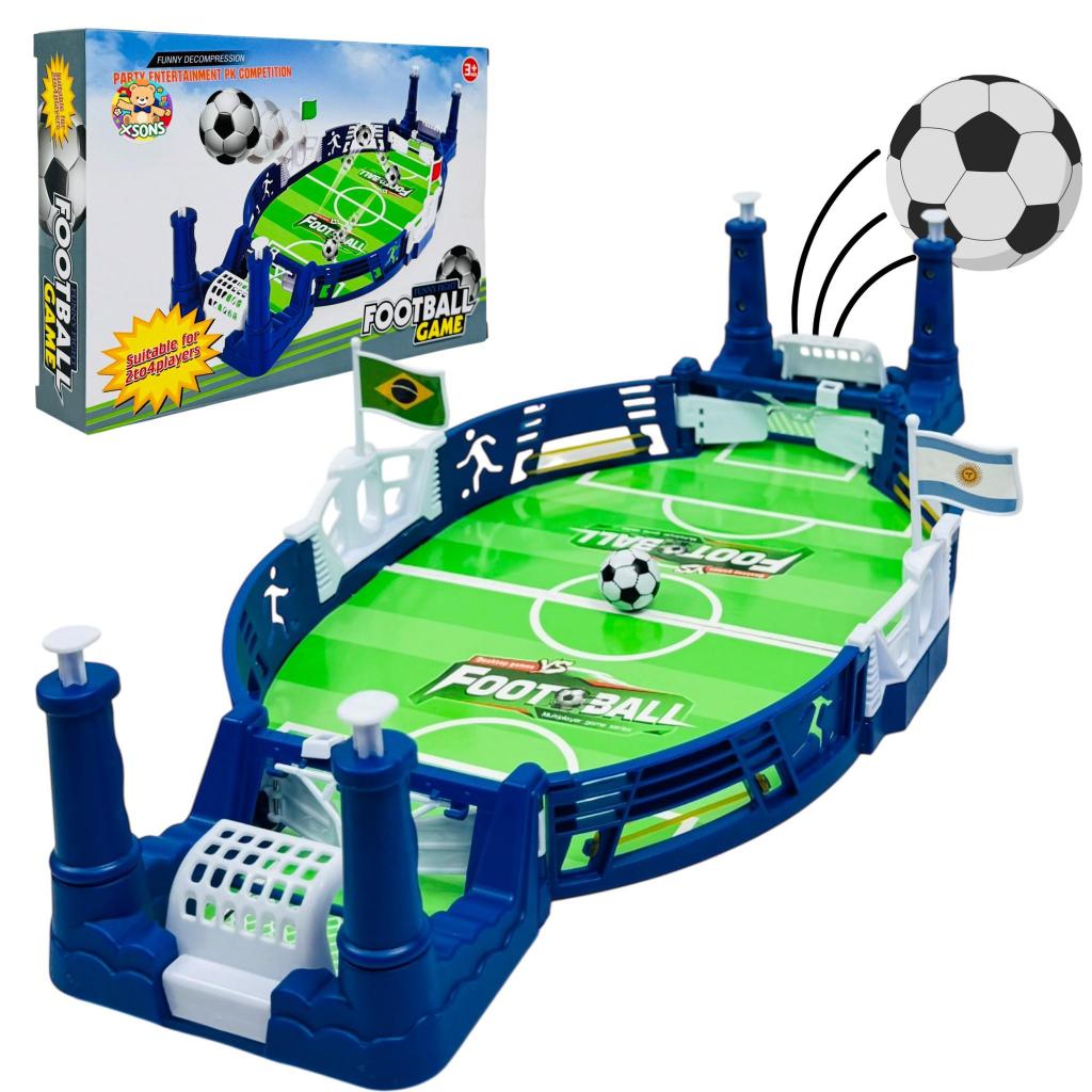 Campo De Futebol De Mesa – Diversão Com Gol E Bola Para 2 Jogadores